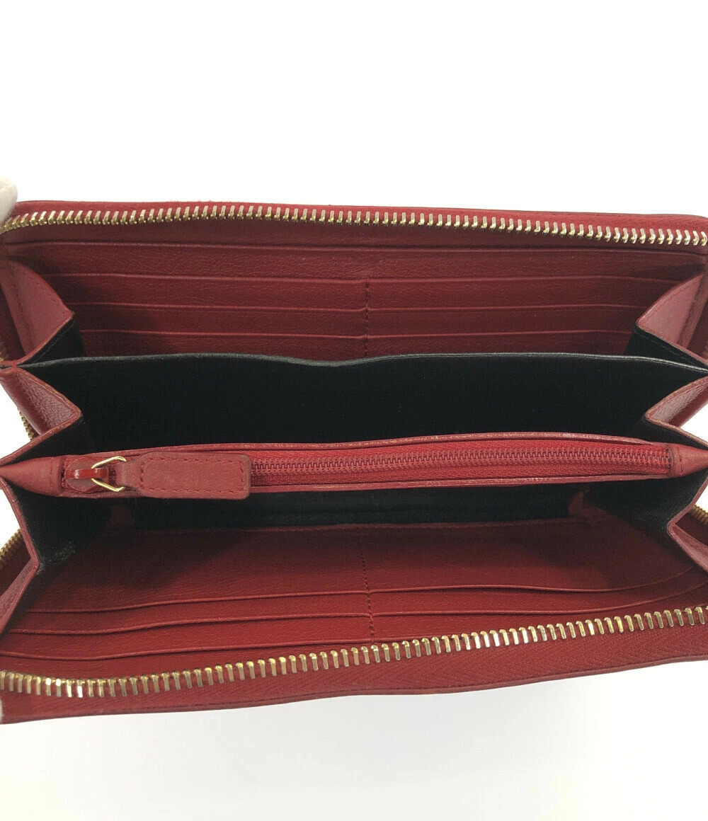 Saint Laurent Round Long Zipper Wallet